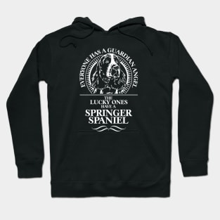 Springer Spaniel Guardian Angel dog sayings Hoodie